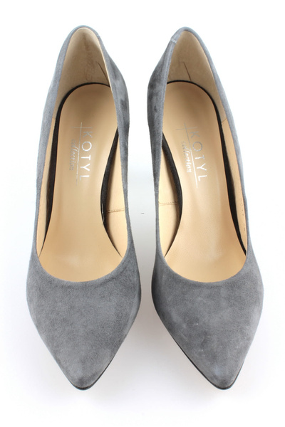 Kotyl 7267 szary zamsz