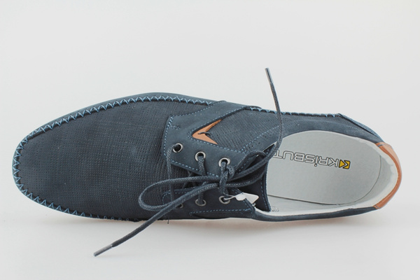 półbuty Krisbut 5531-1-9 granatowy