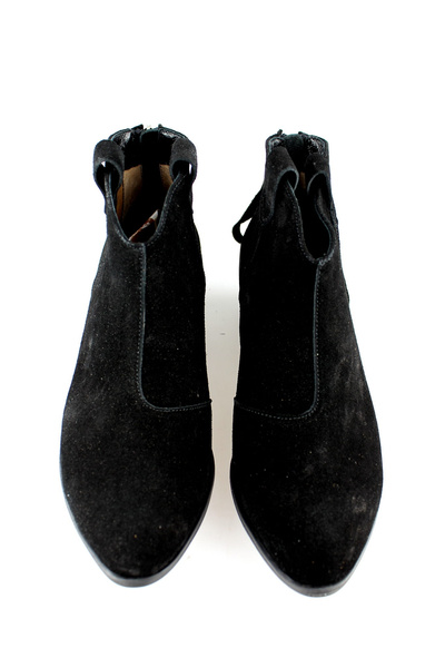 Sztyblety kowbojki Vanessa 1431 czarny zamsz