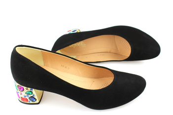 Espirito espino c-905 czarny zamsz