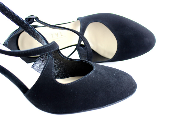 Kotyl 7080 czarny zamsz