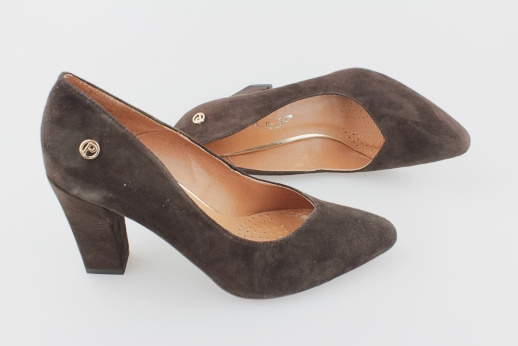 Prestige 2224 czekolada brąz zamsz