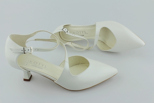Kotyl 5447 biała ecru perła