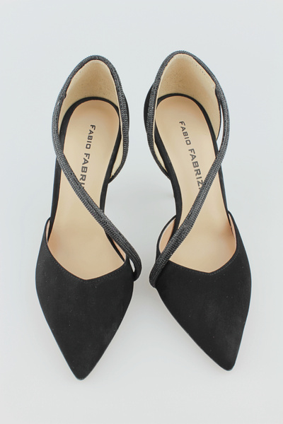 Fabio Fabrizi 966 czarny zamsz