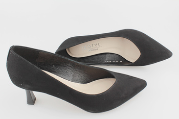 Kotyl 5423 czarny zamsz