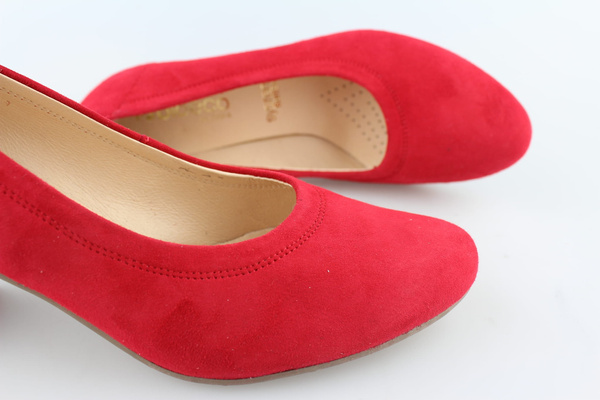 Arka bioeco 5804 czerwony zamsz