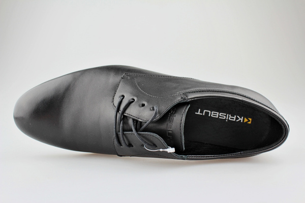 półbuty wizytowe Krisbut 5576-1 czarny