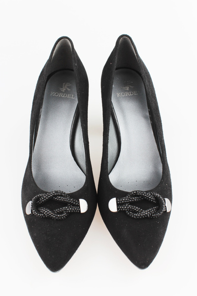 Kordel 2322 czarny zamsz 364