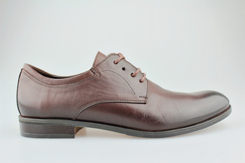 półbuty wizytowe Krisbut 5576-2 brązowy