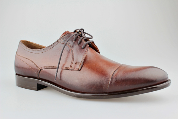 półbuty wizytowe garniturowe Lemi 781 brązowy