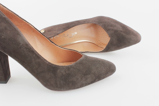 Prestige 2224 czekolada brąz zamsz