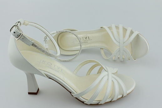 Kotyl 4369 biała perła + ozdobny wymienny pasek