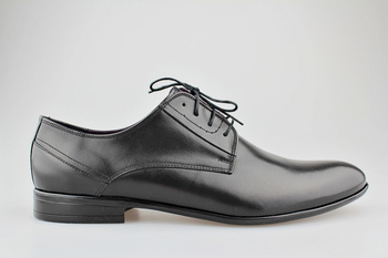 półbuty wizytowe garniturowe Lemi 767 czarny