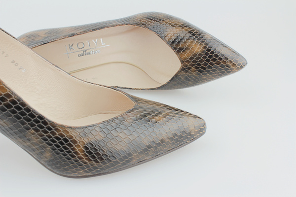 Kotyl 3717 brązowy krokodyl