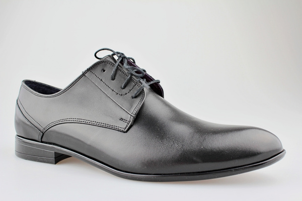 półbuty wizytowe garniturowe Lemi 767 czarny