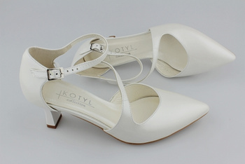 Kotyl 5441 biała ecru perła