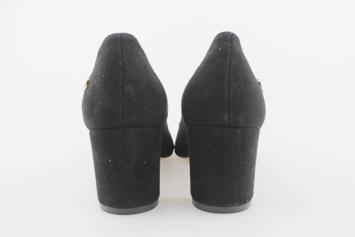 Prestige 2219 czarny zamsz