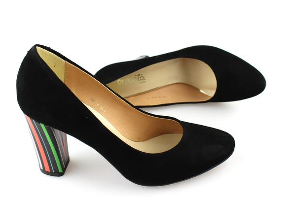 Espirito espino c-646 czarny zamsz