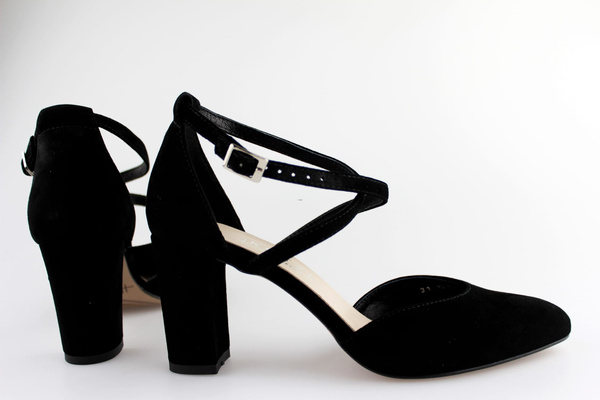 Kotyl 1275 czarny zamsz