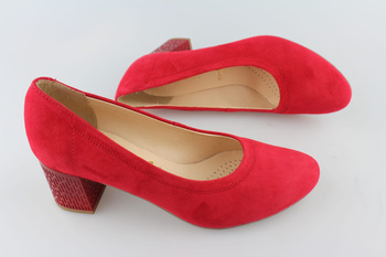 Arka bioeco 5804 czerwony zamsz