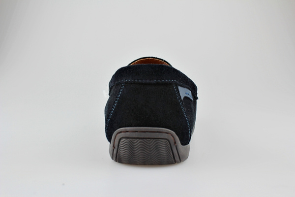 mokasyny męskie Krisbut 5494A-7 granatowe