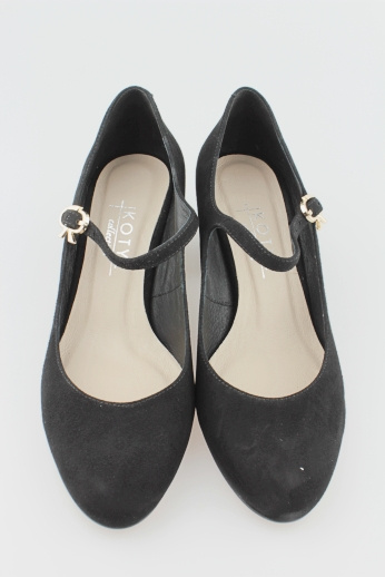 Kotyl 681 czarny zamsz