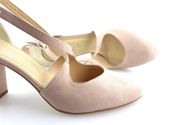 Kotyl 7080 róż puder zamsz