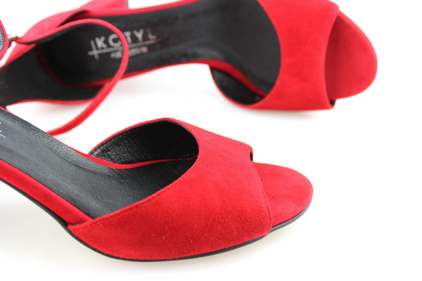 Kotyl 3807 czerwony zamsz