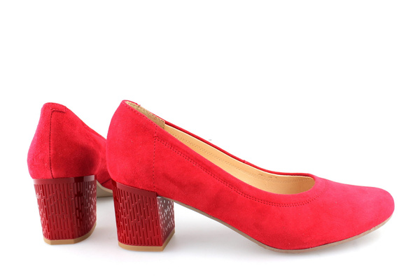 Arka bioeco 5804 czerwony zamsz