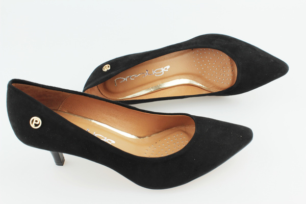 Prestige 937 czarny zamsz