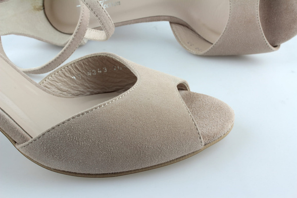 Kotyl 4343 beż piaskowy zamsz