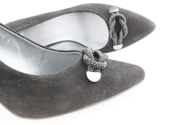 Kordel 2322 czarny zamsz 364