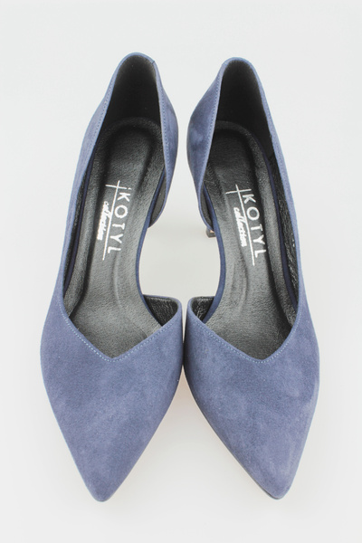 Kotyl 3787 granatowy zamsz