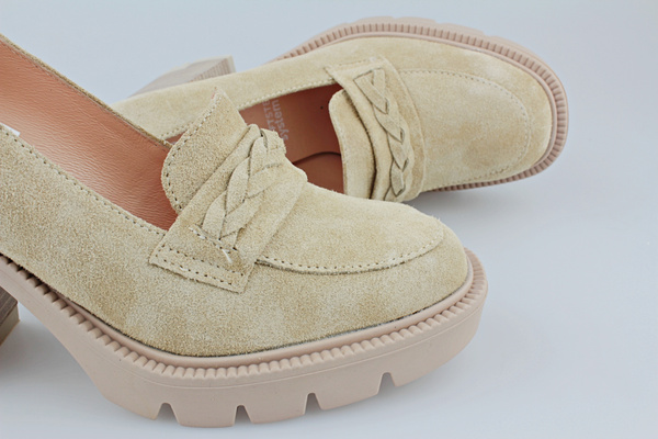 Arka bioeco 6382 2040 beżowy zamsz