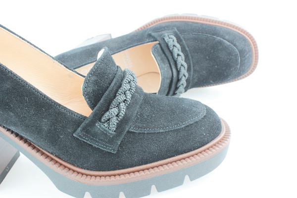 Arka bioeco 6382 0952 czarny zamsz