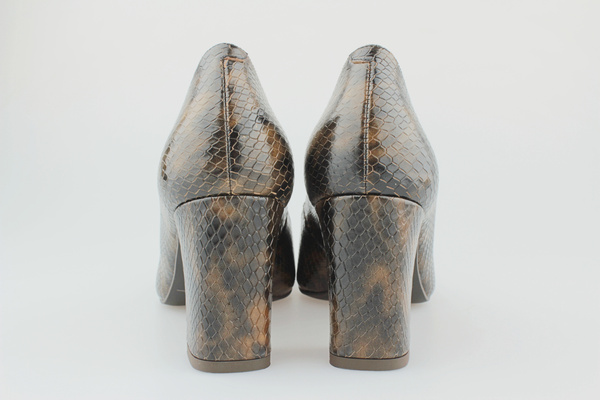 Kotyl 3717 brązowy krokodyl