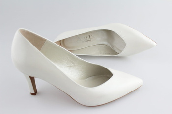 Kotyl 3701 biała ecru perła