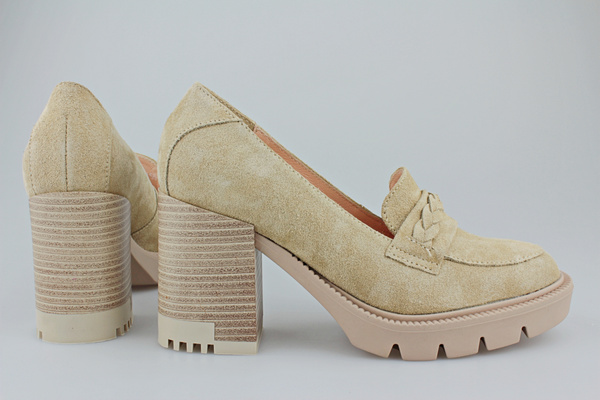 Arka bioeco 6382 2040 beżowy zamsz