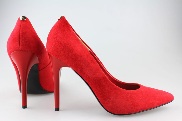 Sala 1819 czerwony zamsz 28