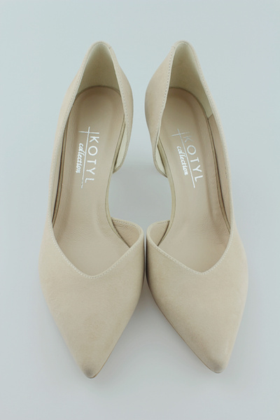 Kotyl 3787 beż zamsz