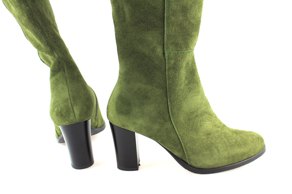 Embis 1658 zielony zamsz