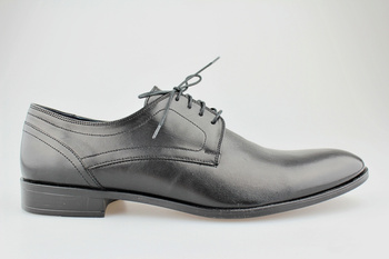 półbuty wizytowe garniturowe Lemi 795 czarny