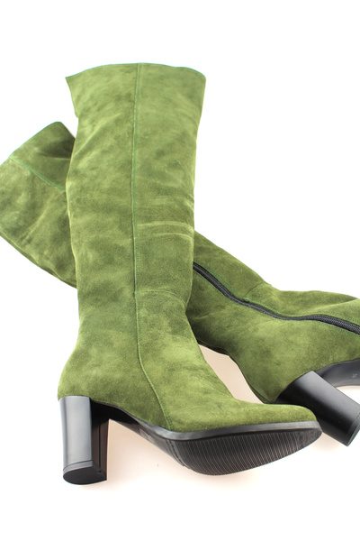 Embis 1658 zielony zamsz