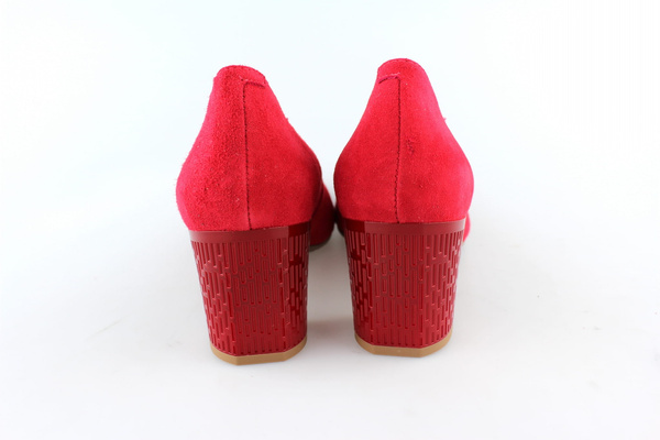 Arka bioeco 5804 czerwony zamsz