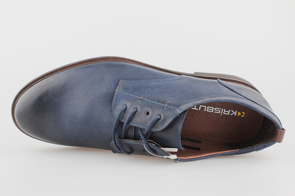 półbuty Krisbut 5516A-9-9 granatowy