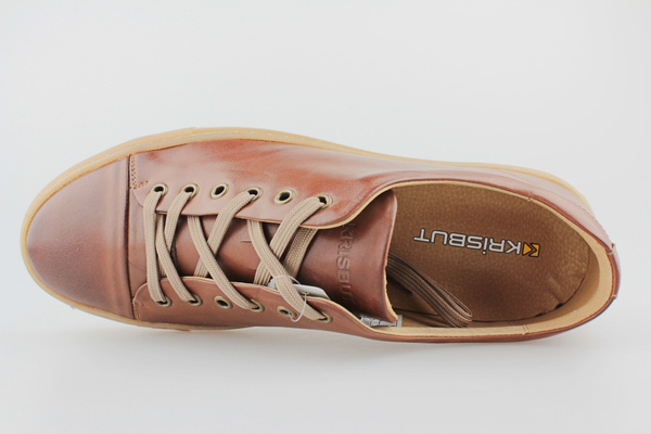 trampki półbuty Krisbut 5249-5-9 rudy brąz