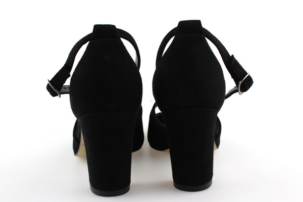 Kotyl 7080 czarny zamsz