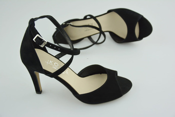 Kotyl 5949 czarny zamsz