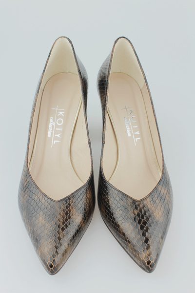 Kotyl 3717 brązowy krokodyl