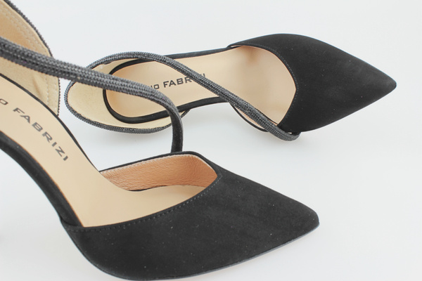 Fabio Fabrizi 966 czarny zamsz